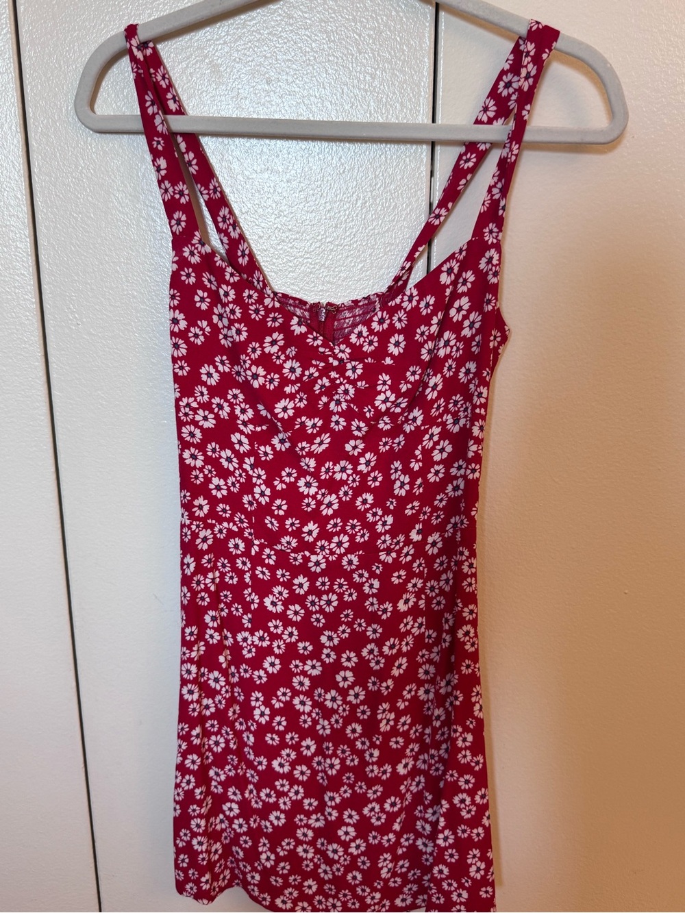 Reformation Red A-Line Dress - Picture 2 of 5